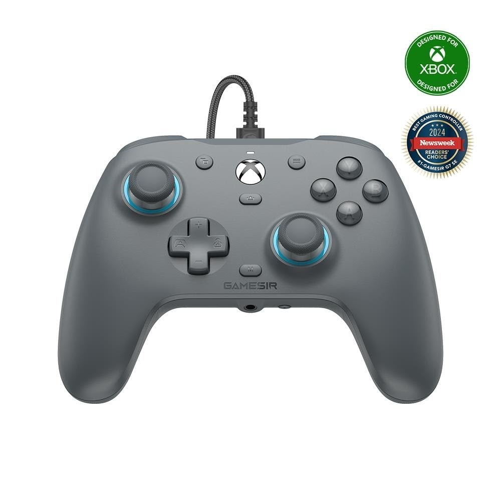 GameSir G7 SE Xbox Wired Controller - Sporty Gray - Wired Controller - Microsoft Xbox One Spil Tilbehør GSG700SE-5EN