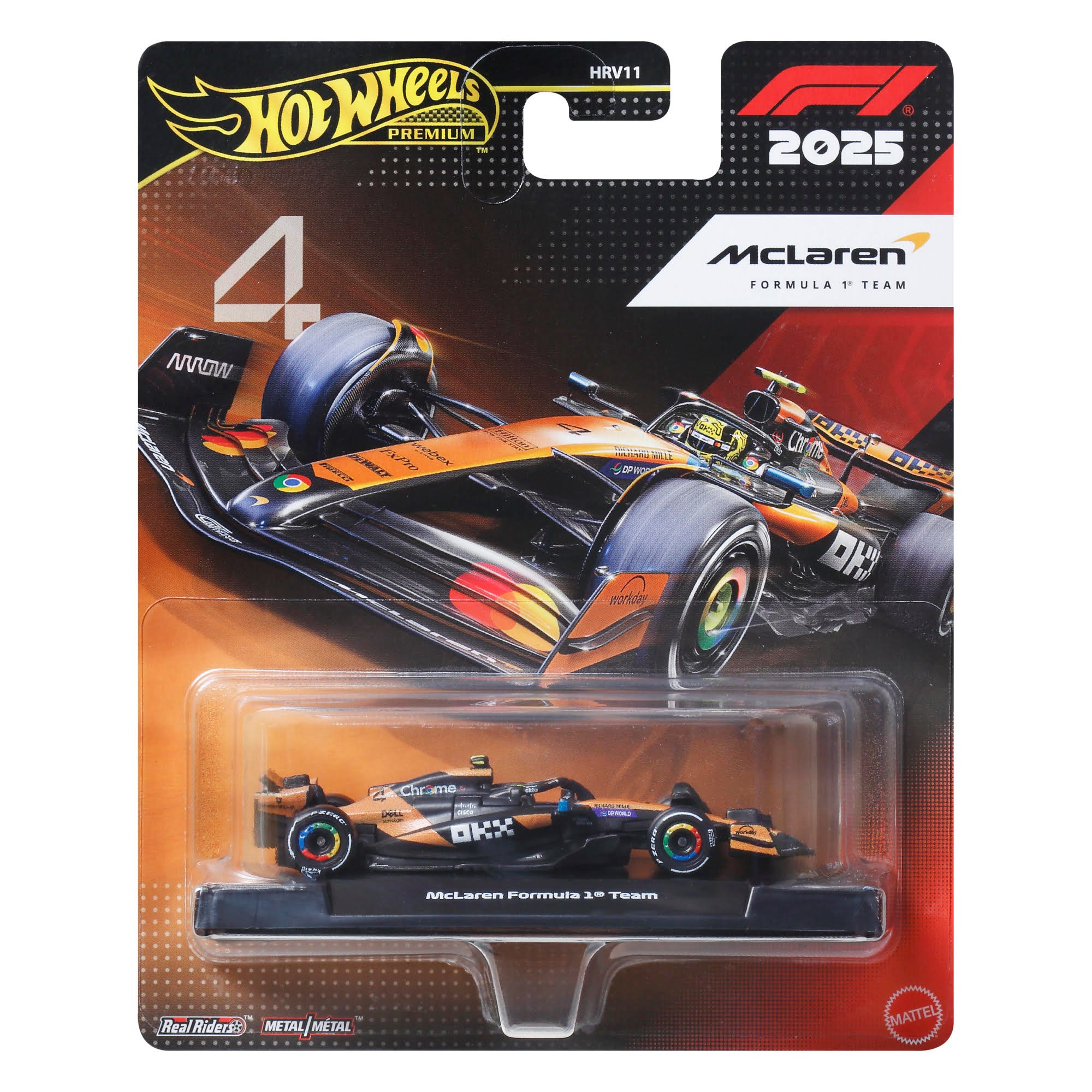 Hot Wheels F1 Racing Premium 1:64 McLaren Legetøjsbil JKD88