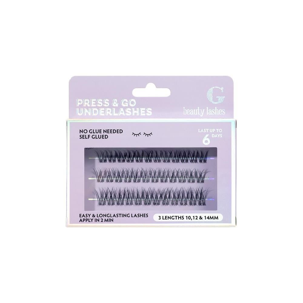 G Beauty Lashes Press & Go Underlashes - Casual Makeup GBL-CASL