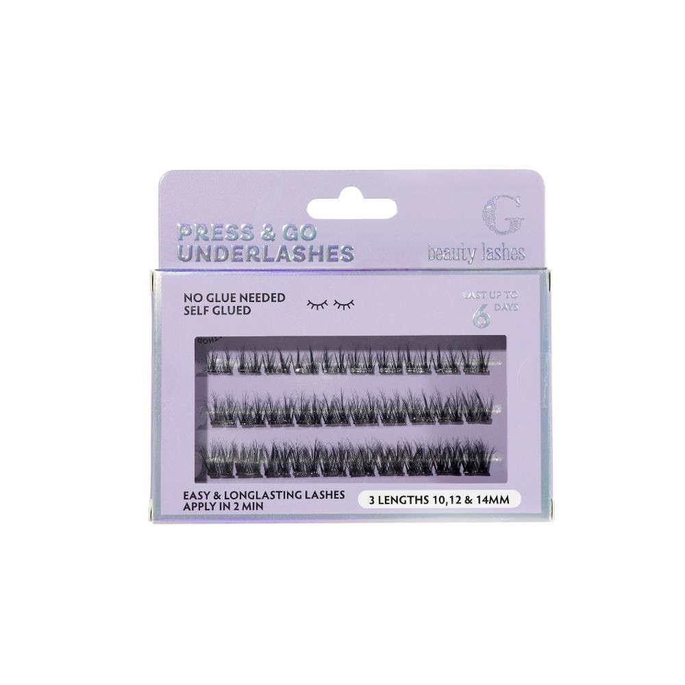 G Beauty Lashes Press & Go Underlashes - Date Makeup GBL-DATE