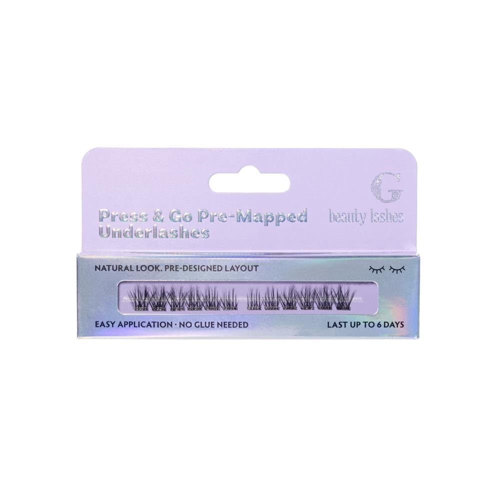 G Beauty Lashes Press & Go pre-mapped Underlashes - Daze Makeup GBL-DAZE