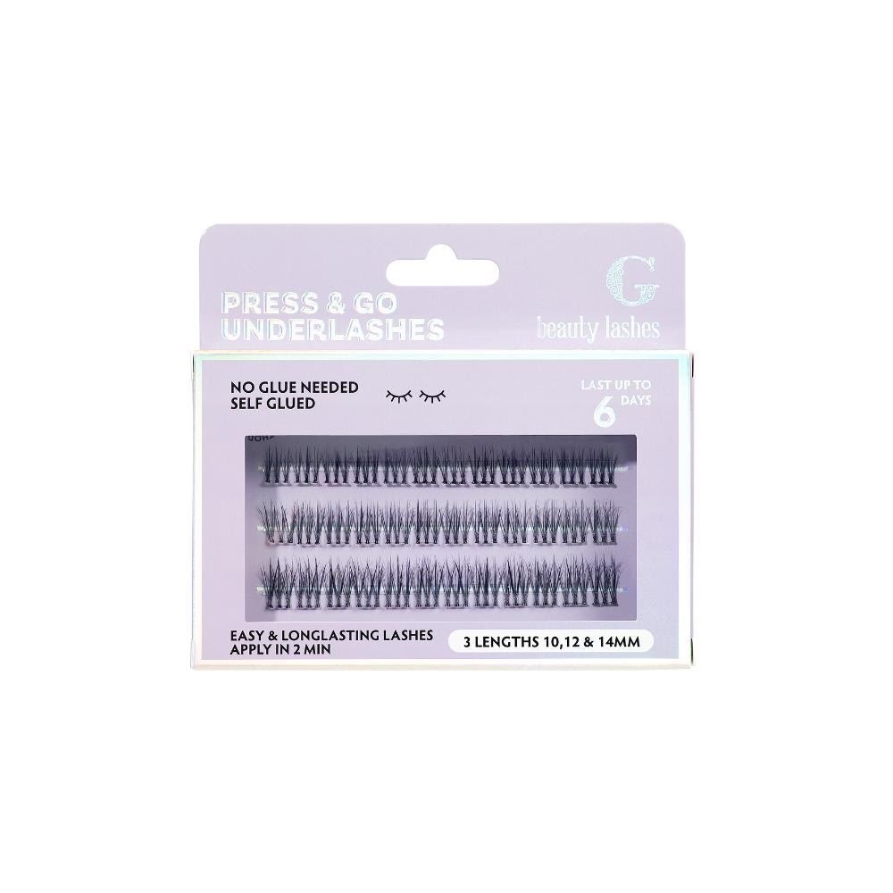 G Beauty Lashes Press & Go Underlashes -Everyday Makeup GBL-EVER