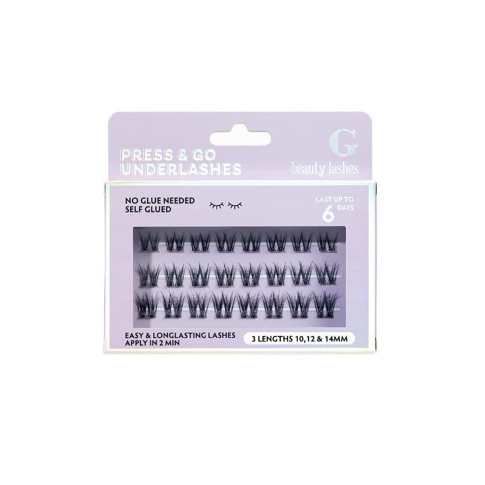 G Beauty Lashes Press & Go Underlashes - Flirty Makeup GBL-FLIR