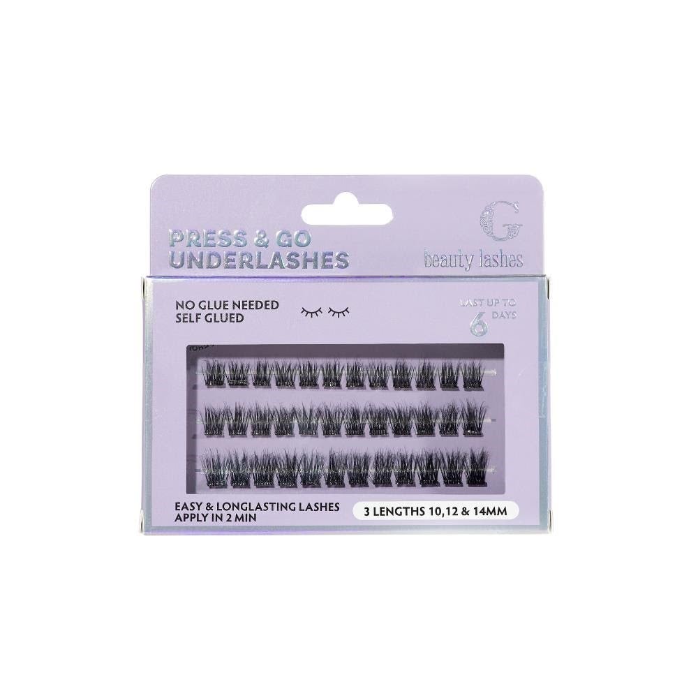 G Beauty Lashes Press & Go Underlashes - Lust Makeup GBL-LUST