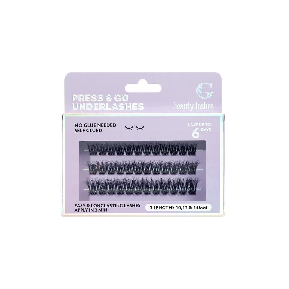 G Beauty Lashes Press & Go Underlashes - Mania Makeup GBL-MANI