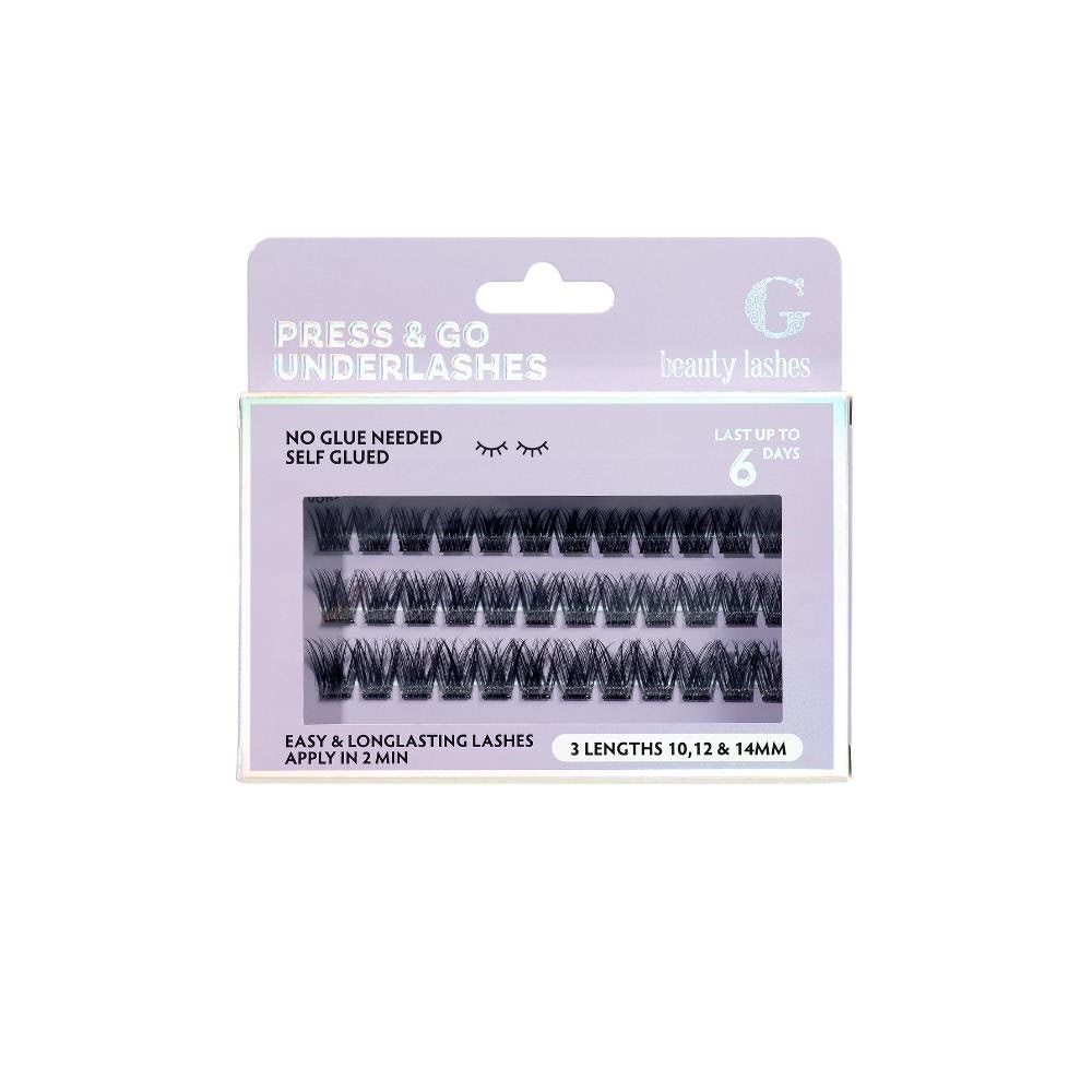 G Beauty Lashes Press & Go Underlashes - Rave Makeup GBL-RAVE
