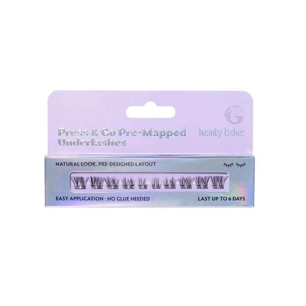 G Beauty Lashes Press & Go pre-mapped Underlashes - Spark Makeup GBL-SPRK