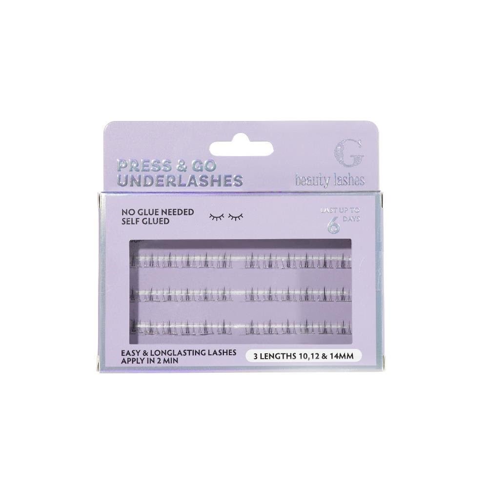 G Beauty Lashes Press & Go lower lashes Vivid Makeup GBL-VIV