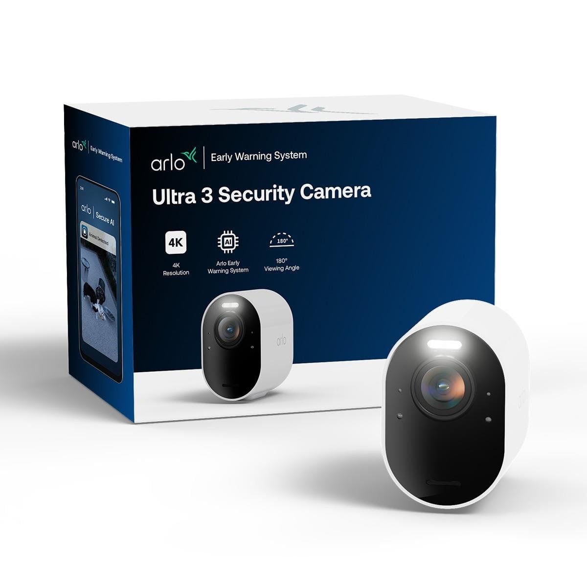 Arlo Ultra 3 Overvågningskamera, ekstra kamera Netværkskamera VMC5050-100EUS