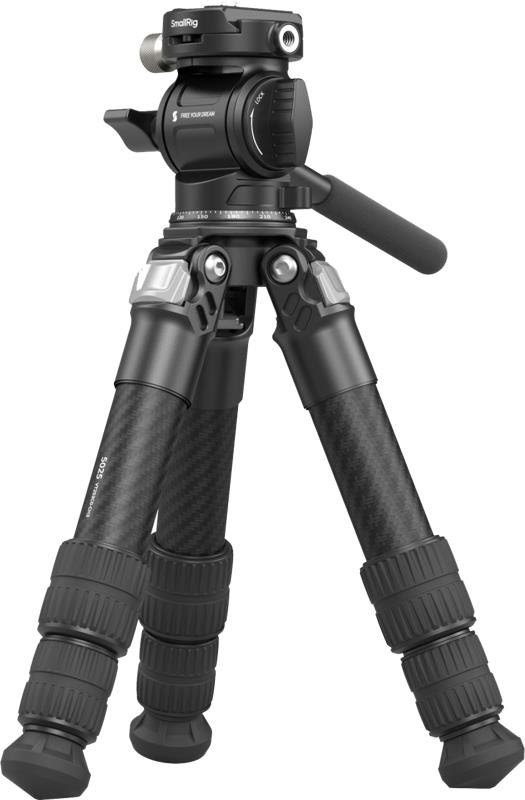 SmallRig 5025 Heavy Duty Carbon Fiber Tabletop Tripod Kit Kamerastativ