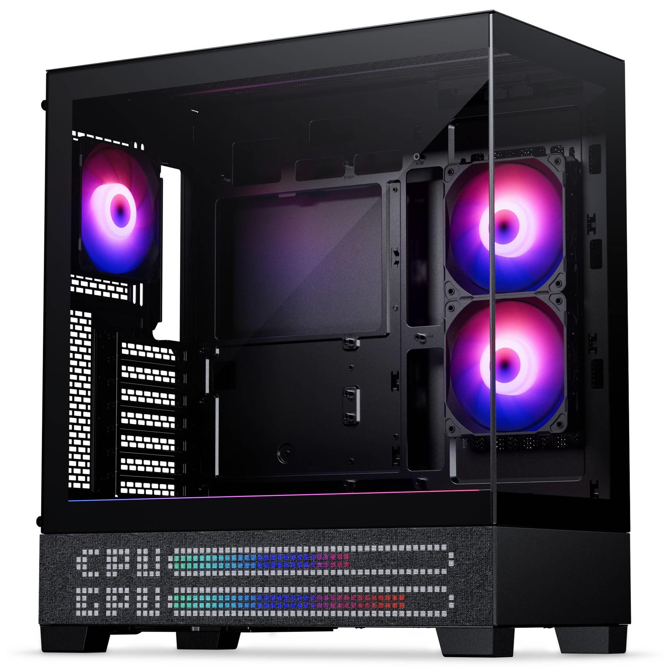 Phanteks XT View Matrix - Kabinet - Miditower - Sort Kabinet PH-XT523VM1_DBK01