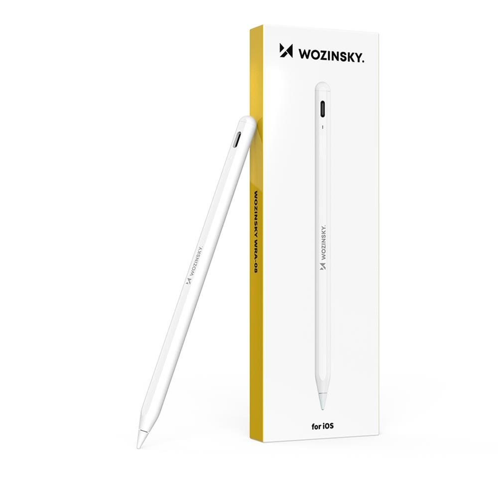 Wozinsky WRA-08 Stylus for iPad USB-C Fast Charging Apple iPad 2018-2025 - White Mobil Tilbehør 5907769384233