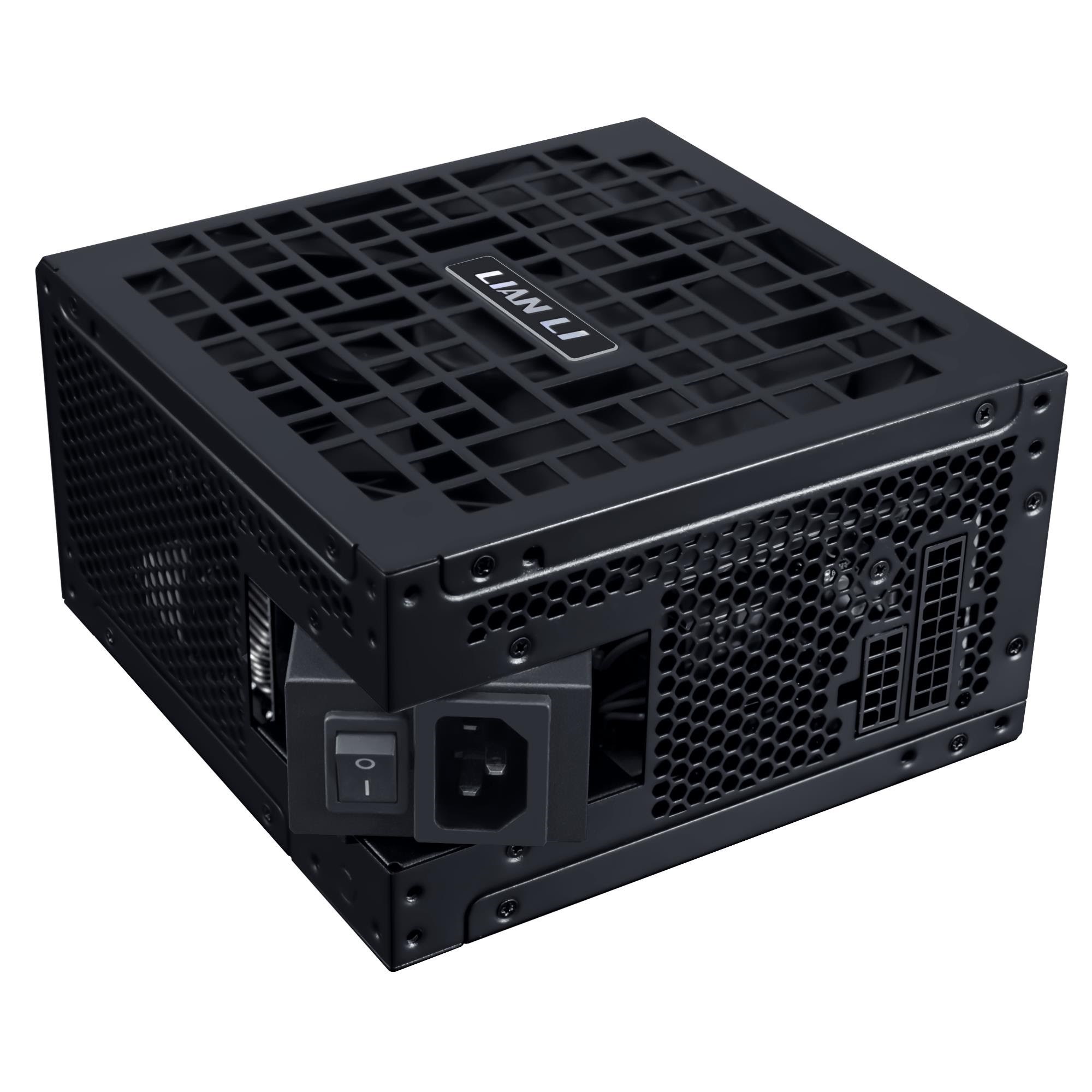 Lian Li RS1200G Shift With Hub Strømforsyning - 1200 Watt - 135 mm - ATX 3.1 - 80 Plus Gold certified Strømforsyning Sort G9P.RS1200G.BH00.EU