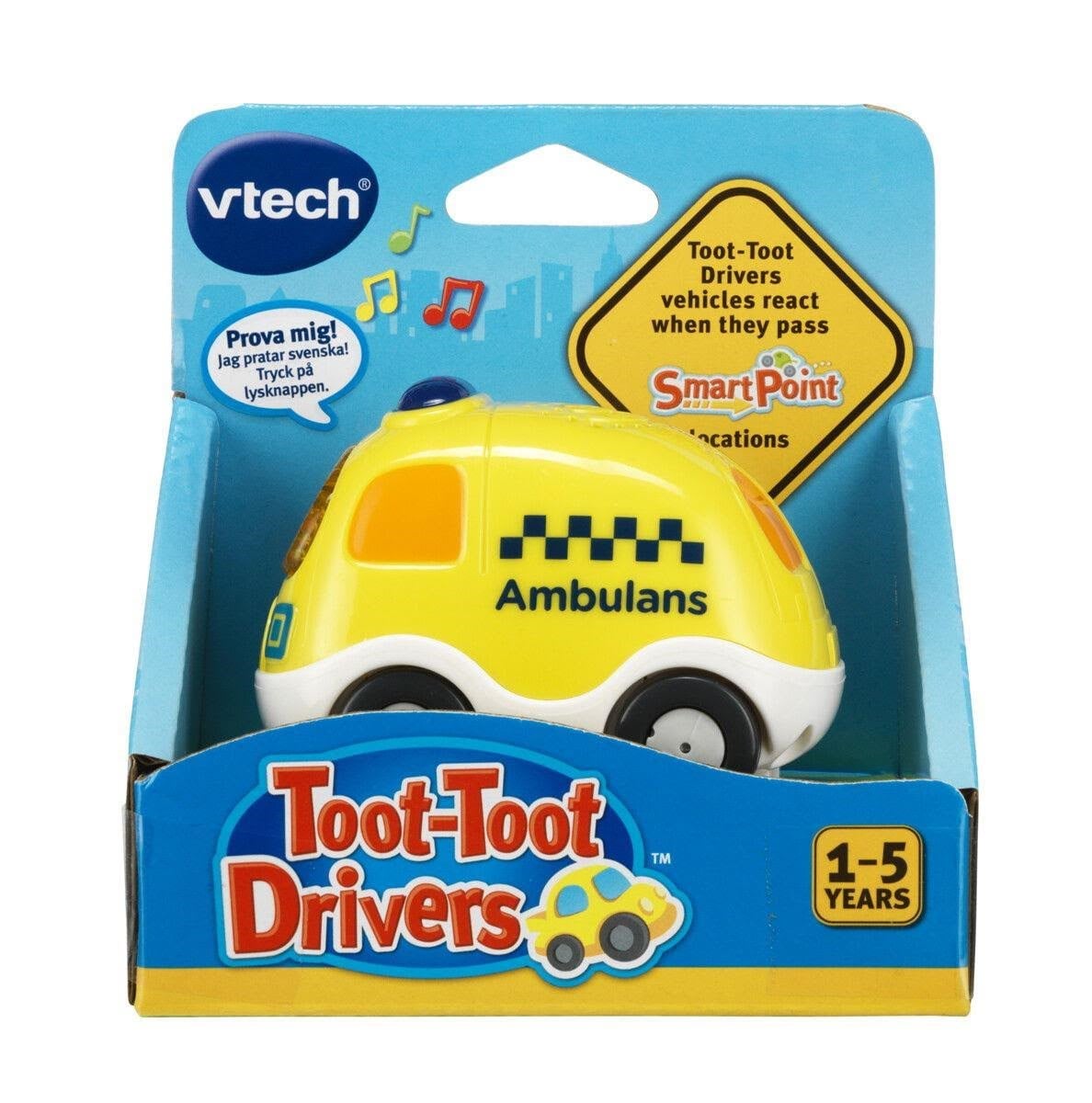 VTech toot toot driver ambulance SE Babylegetøj 80-119721