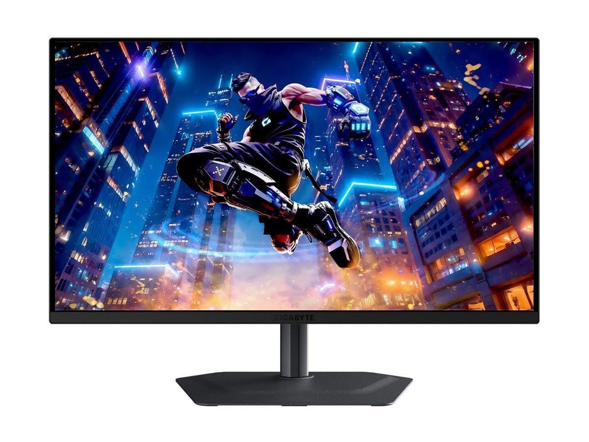 27" GIGABYTE MO27Q3 - 2560x1440 (QHD) - 360Hz - QD-OLED - 18W USB-C - KVM switch Computerskærm Black