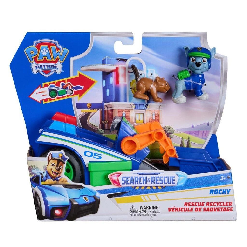 Paw Patrol Search&Rescue Themed Vehicle-Rocky Legetøjsbil 97236 / 6075445