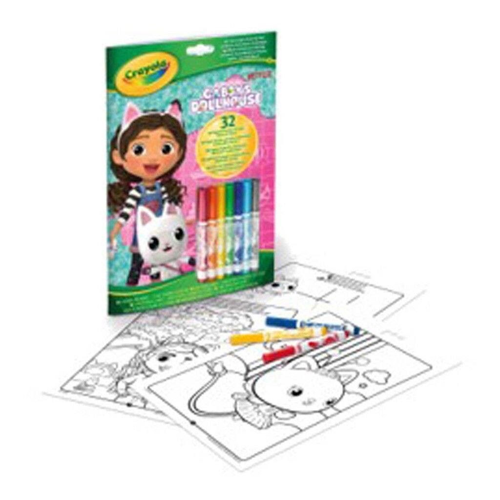Crayola Coloring & Activity Gabby'S Dollhouse Kreativt Legetøj 04-7024G
