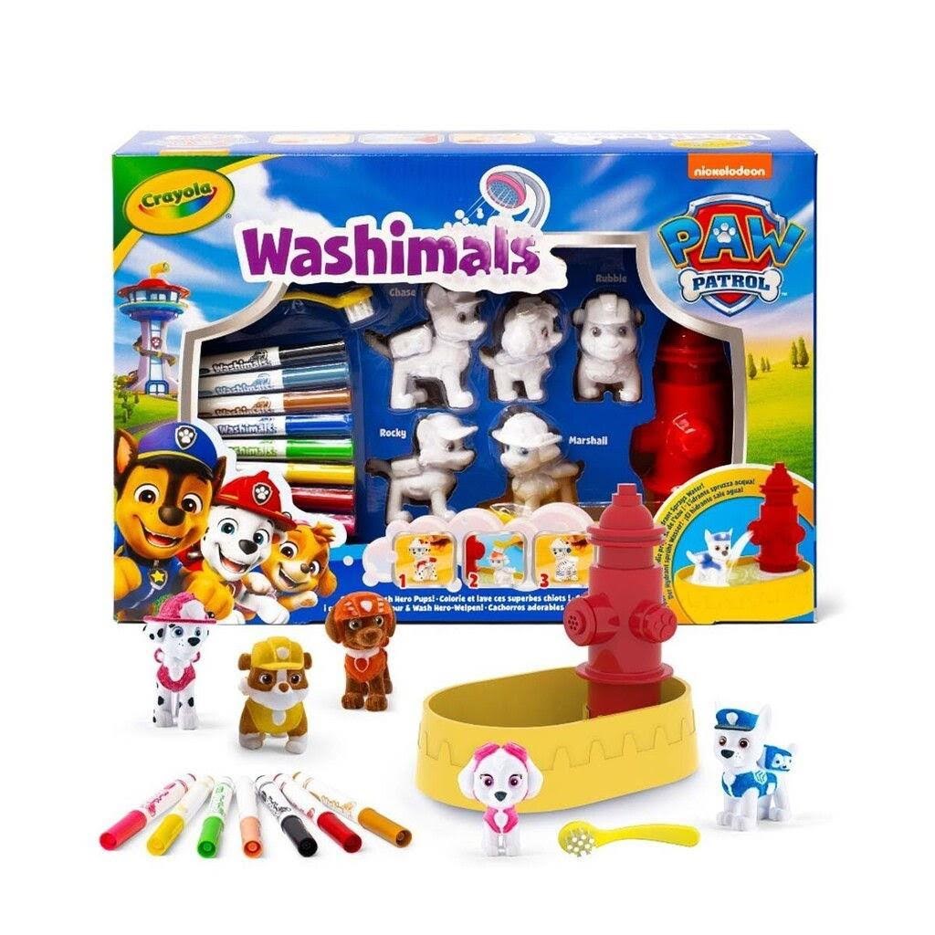 Crayola Washimals Paw Patrol w/ 5 pups Kreativt Legetøj 74-0291