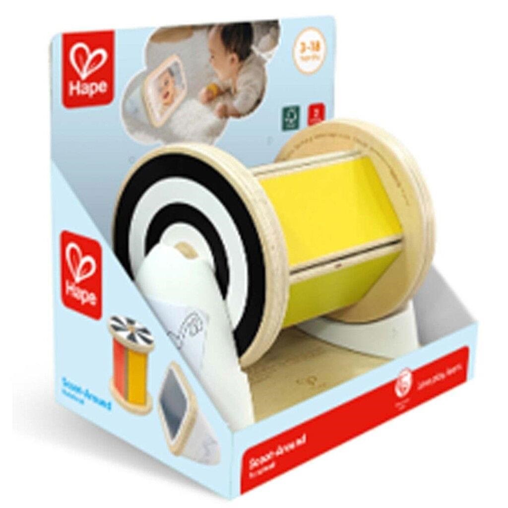 Hape Spinning Drum With Mirror Babylegetøj E0139K