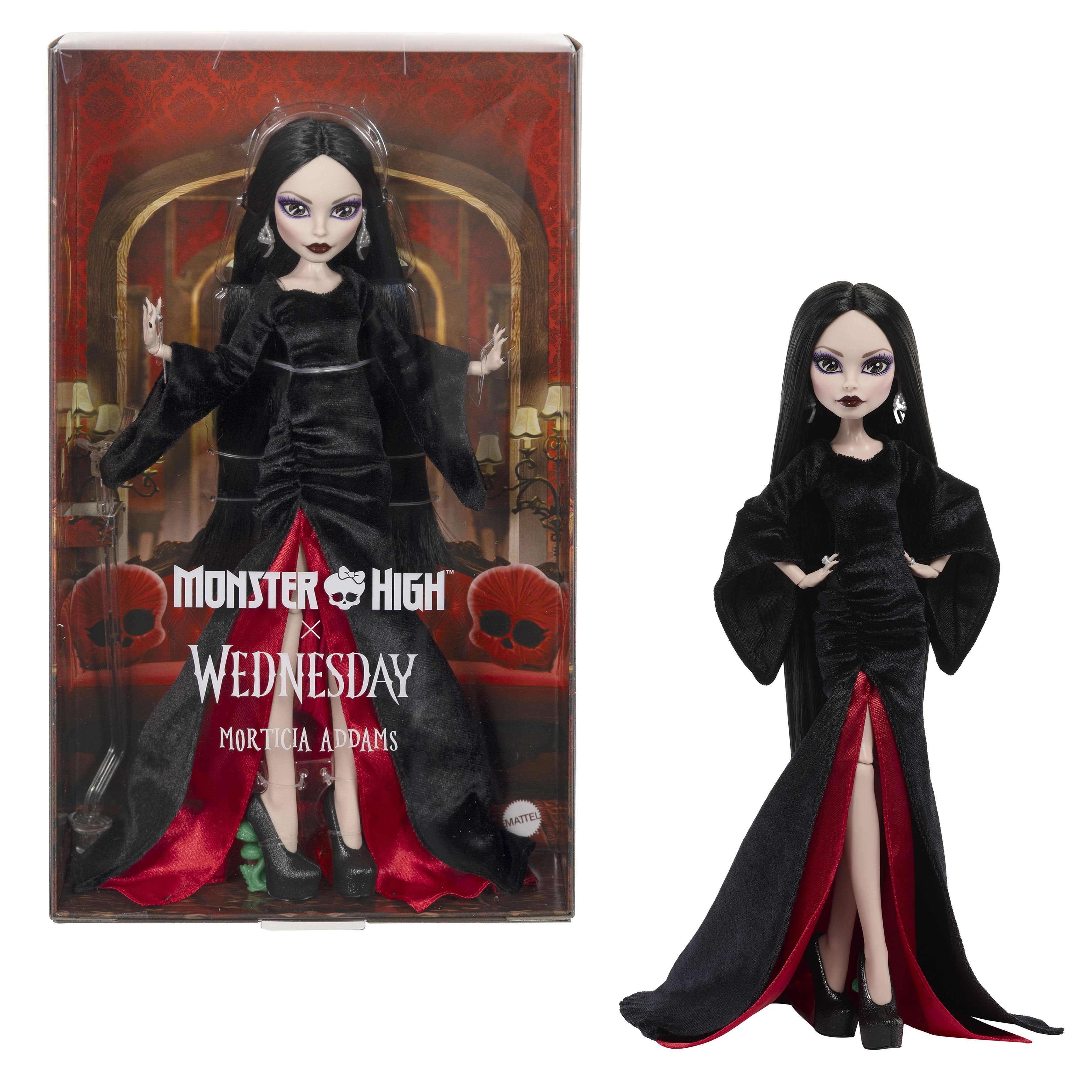 Monster High x Wednesday Morticia Dukker Og Dukketilbehoer JLK99