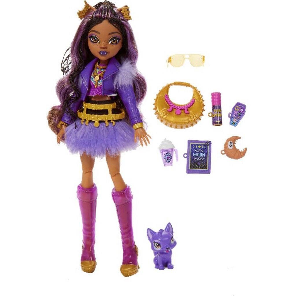 Monster High Core dukke Clawdeen Wolf Dukker Og Dukketilbehoer JHK30