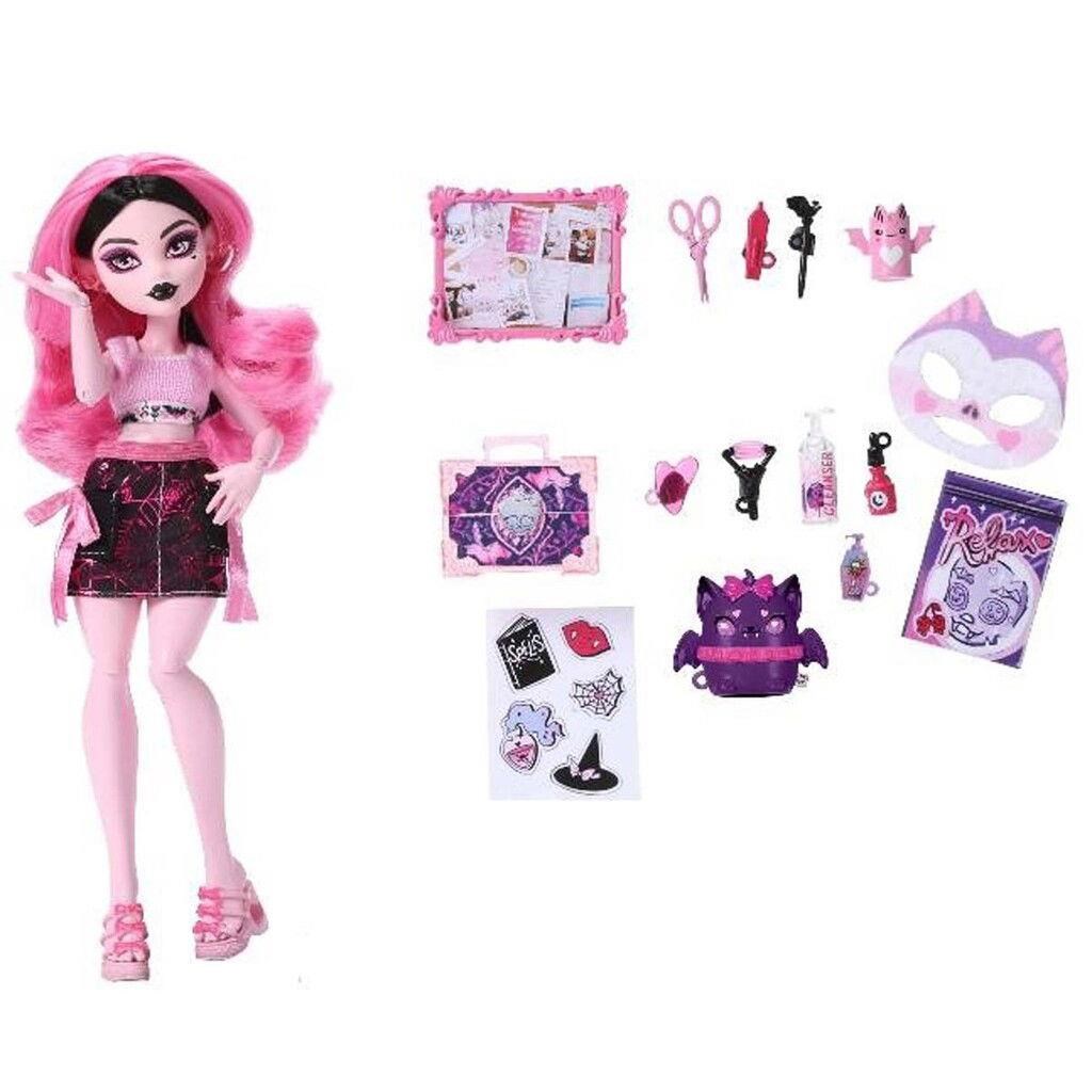 Monster High Self-Scare Secrets Draculaura Dukker Og Dukketilbehoer JHK43