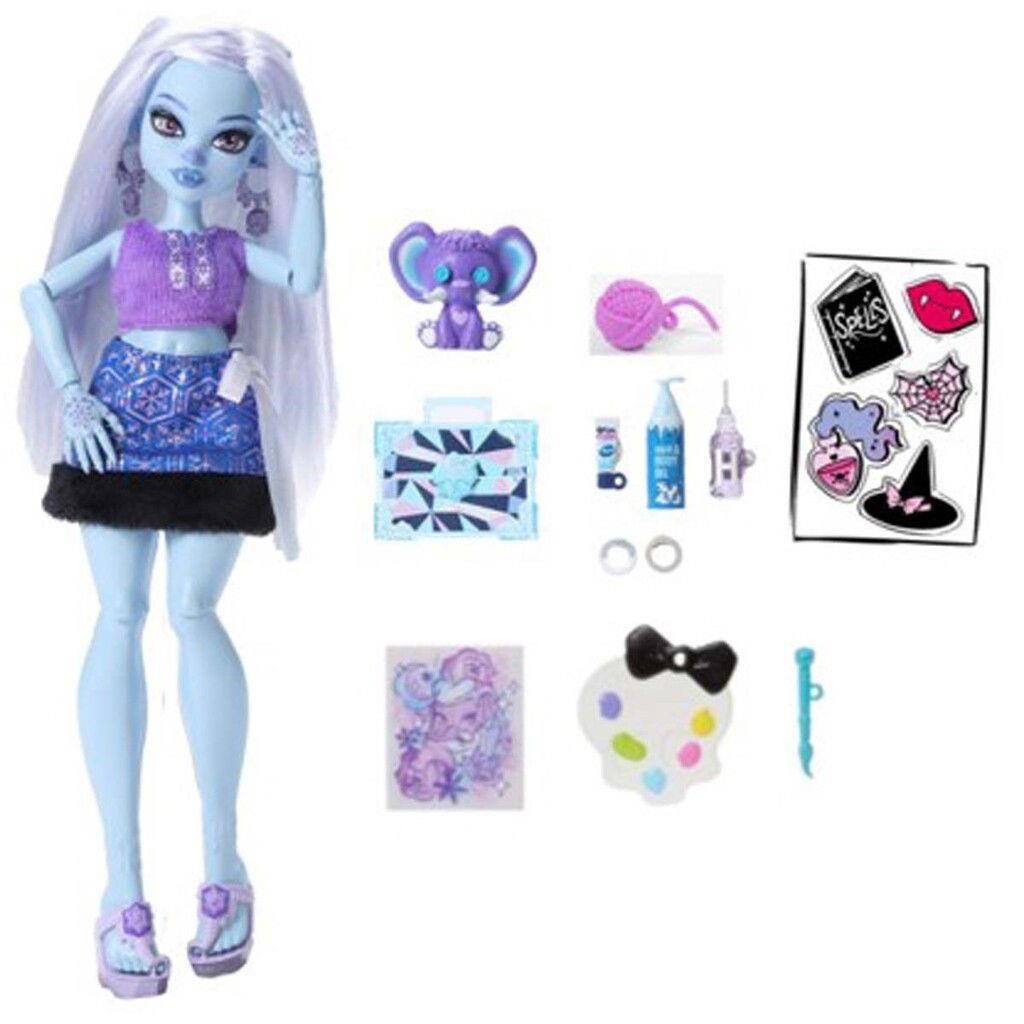 Monster High Self-Scare Secrets Abbey Dukker Og Dukketilbehoer JHK44