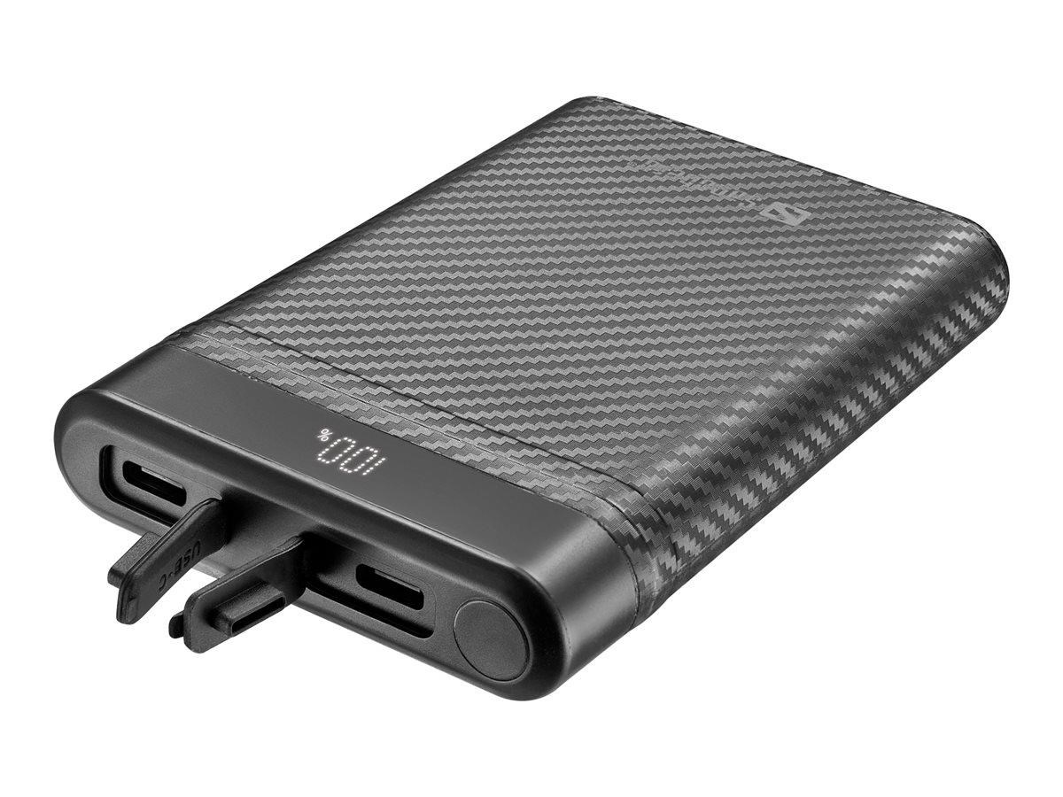 Sandberg Survivor Nano Powerbank 10000 - 10000 mAh Powerbank Sort 421-32