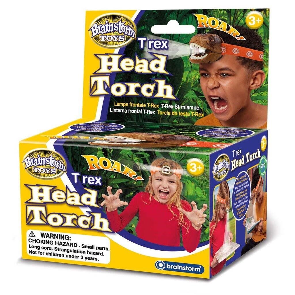 Brainstorm T-Rex Head Torch Kreativt Legetøj 2065