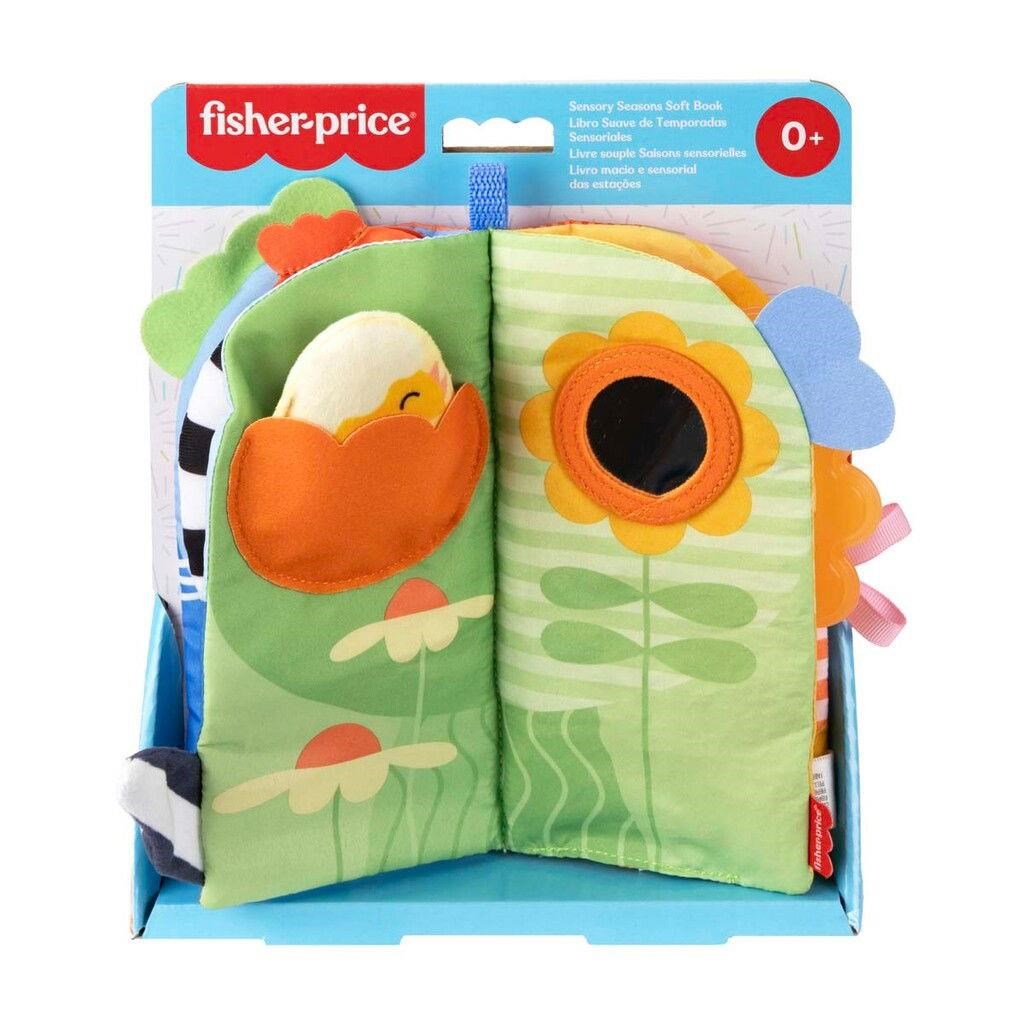 Fisher Price Fisher-Price Balanced Beginnings Seasons blød bog Babylegetøj JKP53