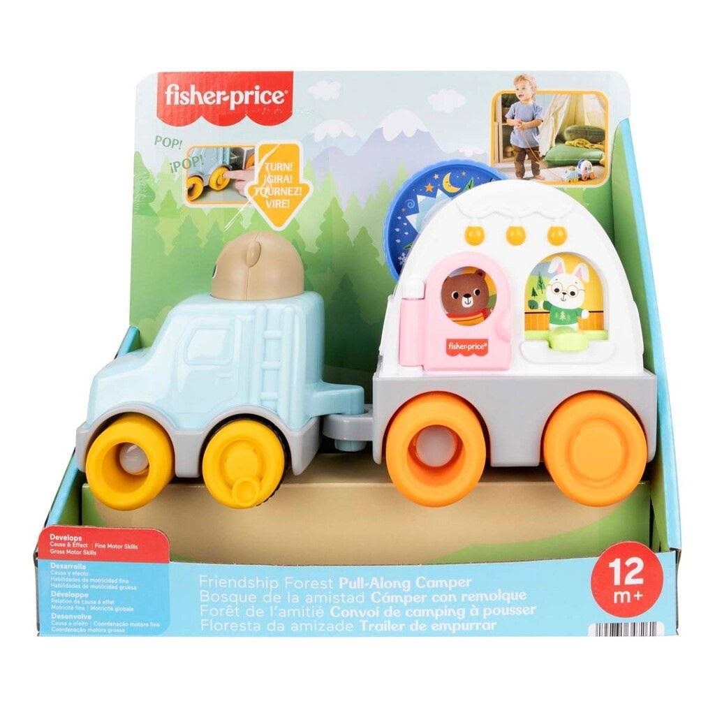 Fisher Price Fisher-Price Outdoor Explorers Træk-med camper Babylegetøj JKD52