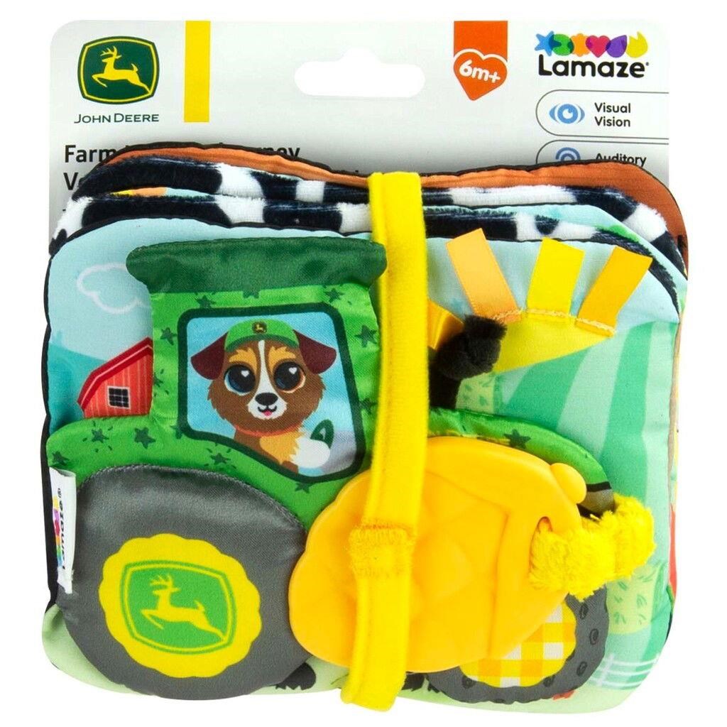 Lamaze John Deere Journey Soft Book Babylegetøj 27596