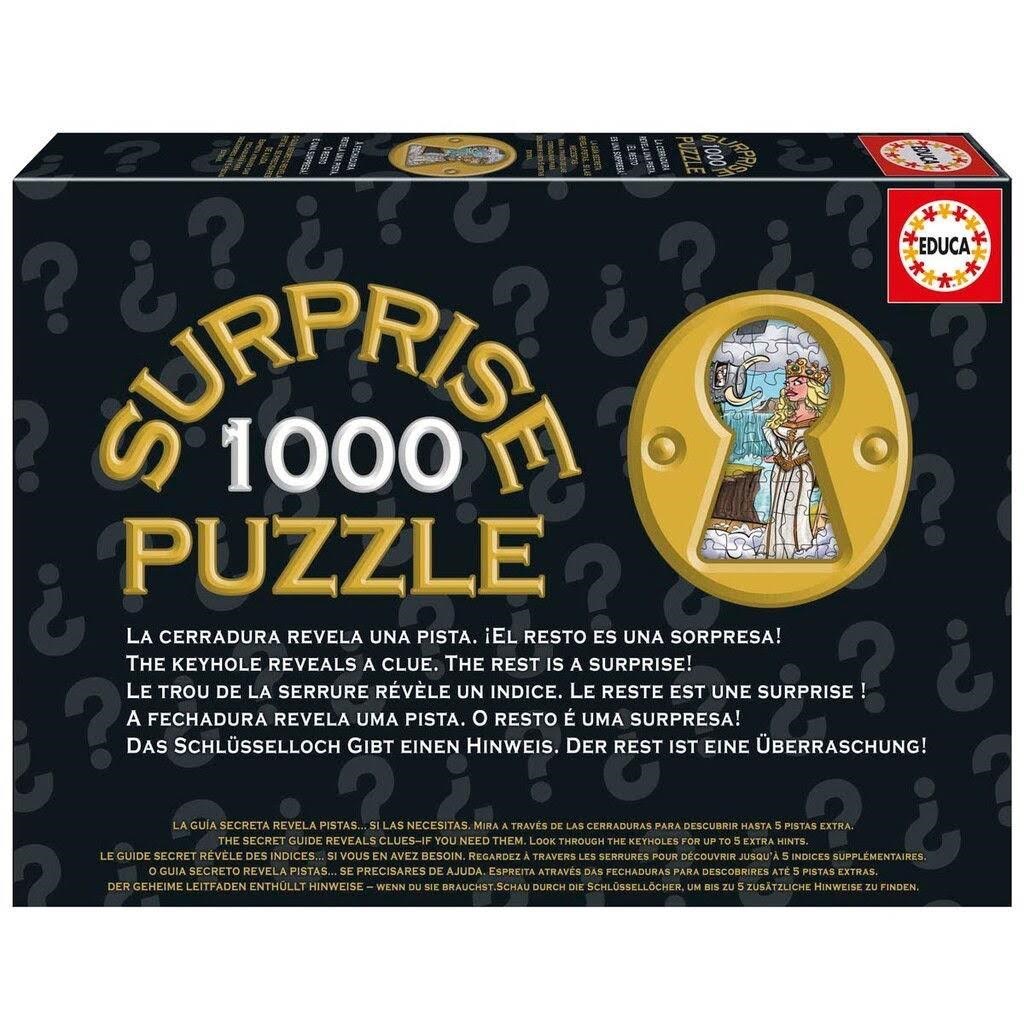 Educa 1000 Knights Round The Table Surprise Puslespil 20396