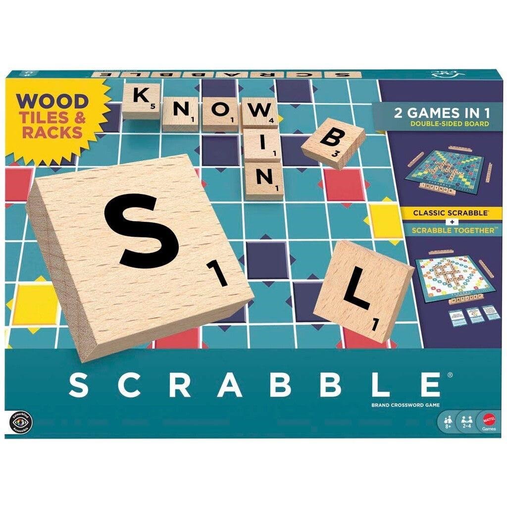 Mattel Scrabble Wood Edition (NO)