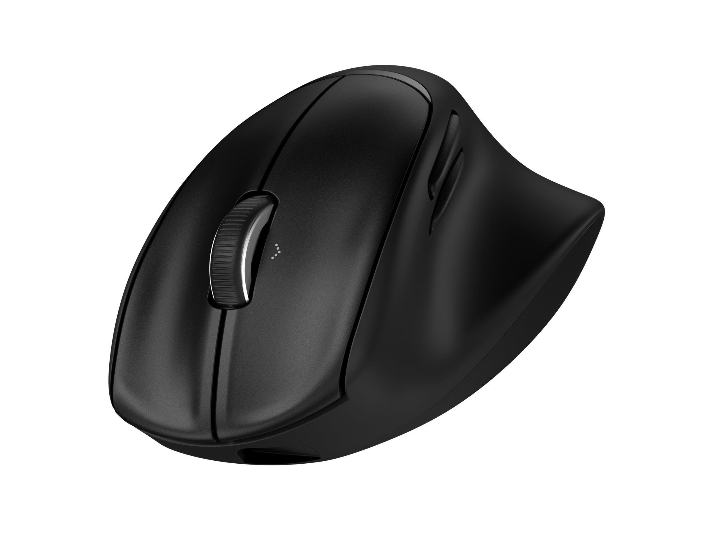 HP Tilt Ergonomic 725M Tilt Ergonomic 725M EURO mouse - Mus - 7 knapper - Sort Mus BH0Z5AA#ABB
