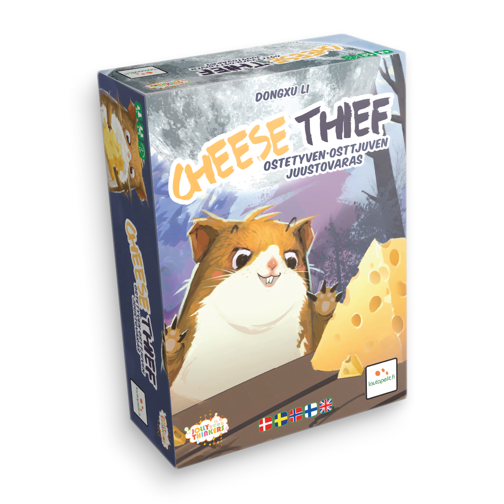 Lautapelit Cheese Thief - Ostetyven - Osttjuven (Nordic + EN) Brætspil LPFI750