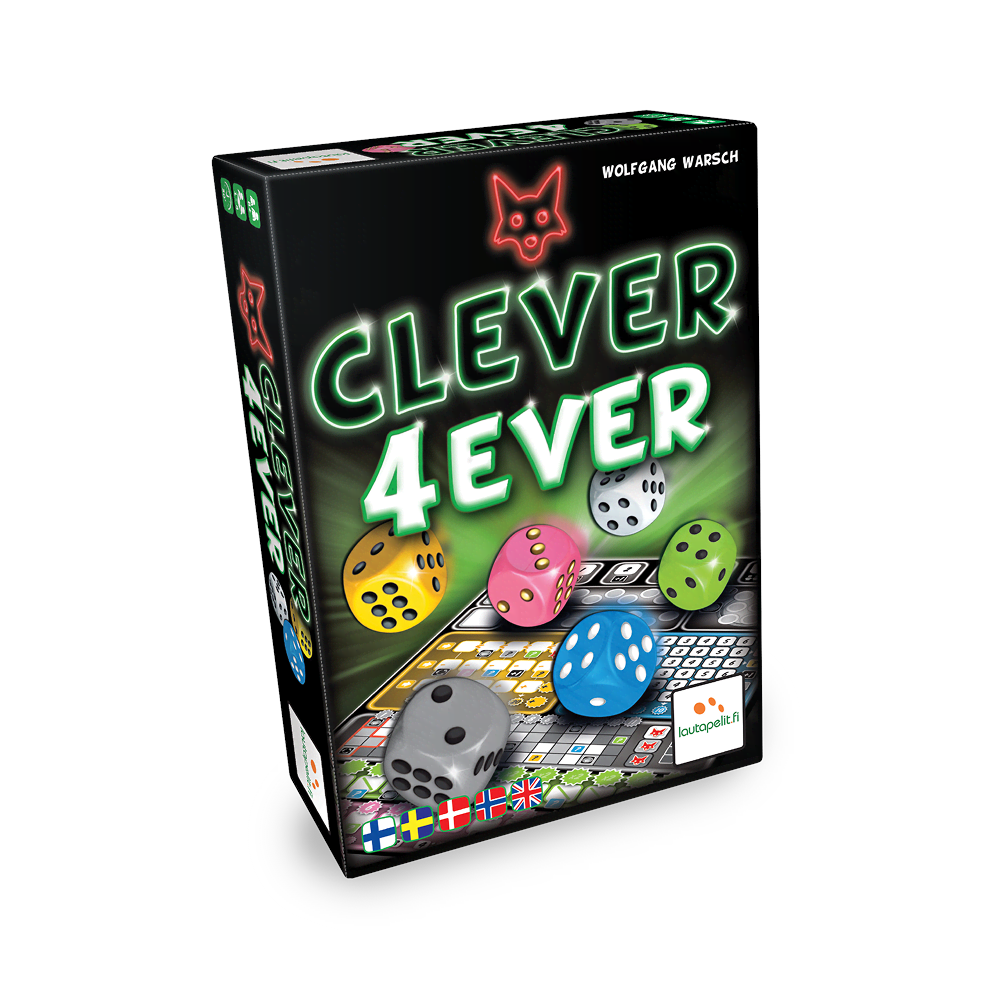 Lautapelit Clever 4-Ever (Nordic)