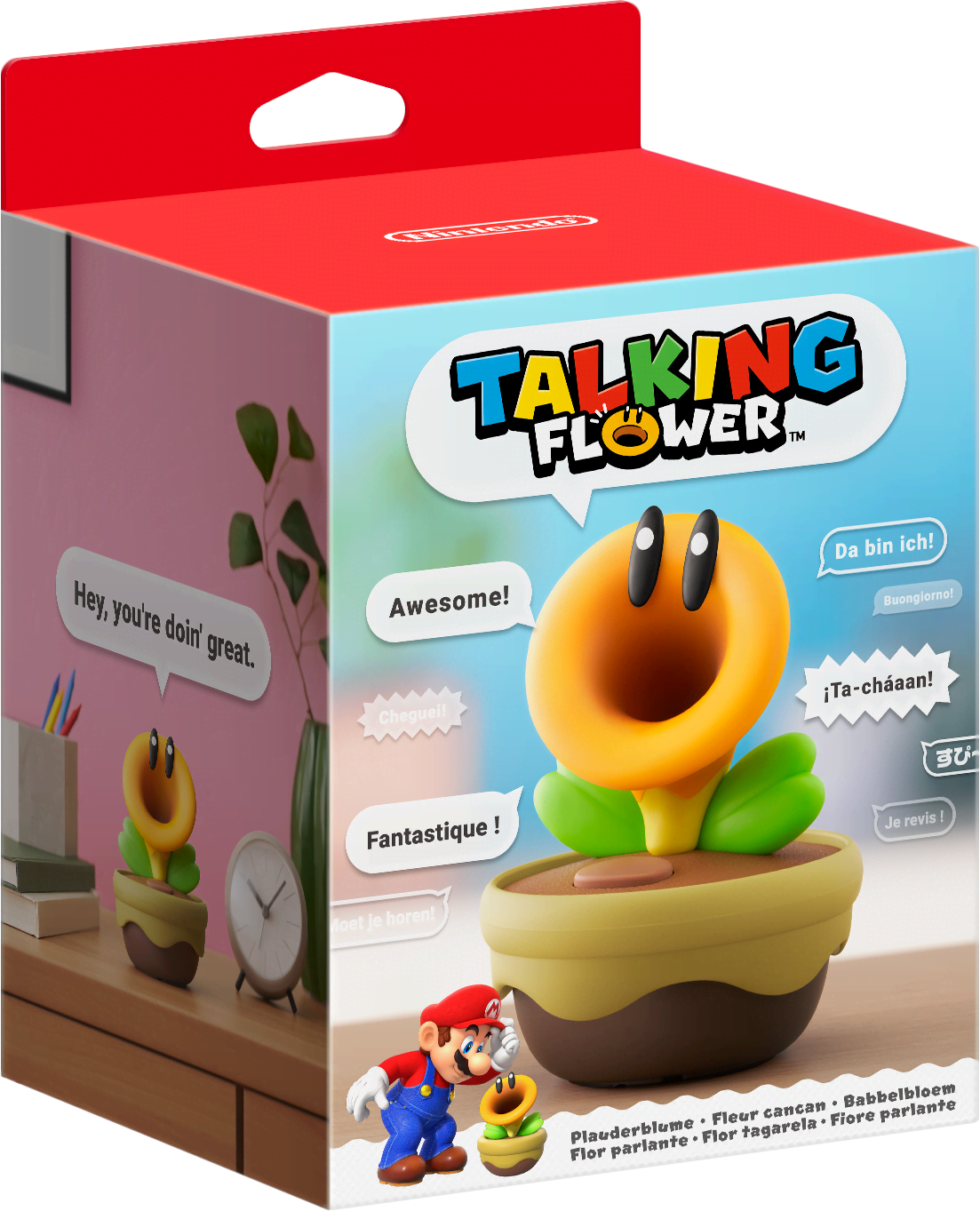 Nintendo Talking Flower Figur 0045496510909