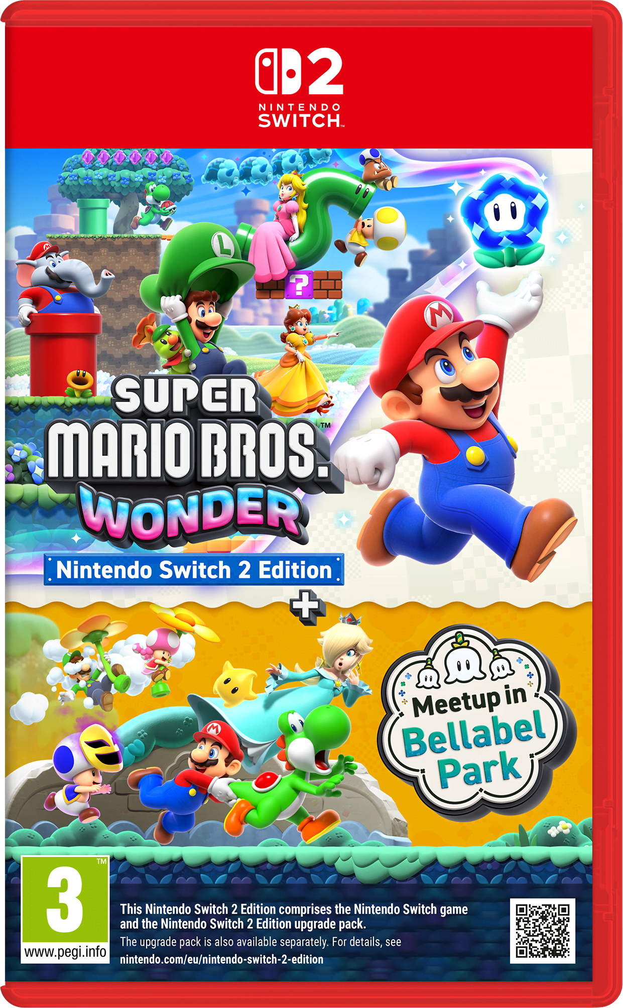 Super Mario Bros. Wonder + Meetup in Bellabel Park - Nintendo Switch 2 - Platformer Spil 0045496313982
