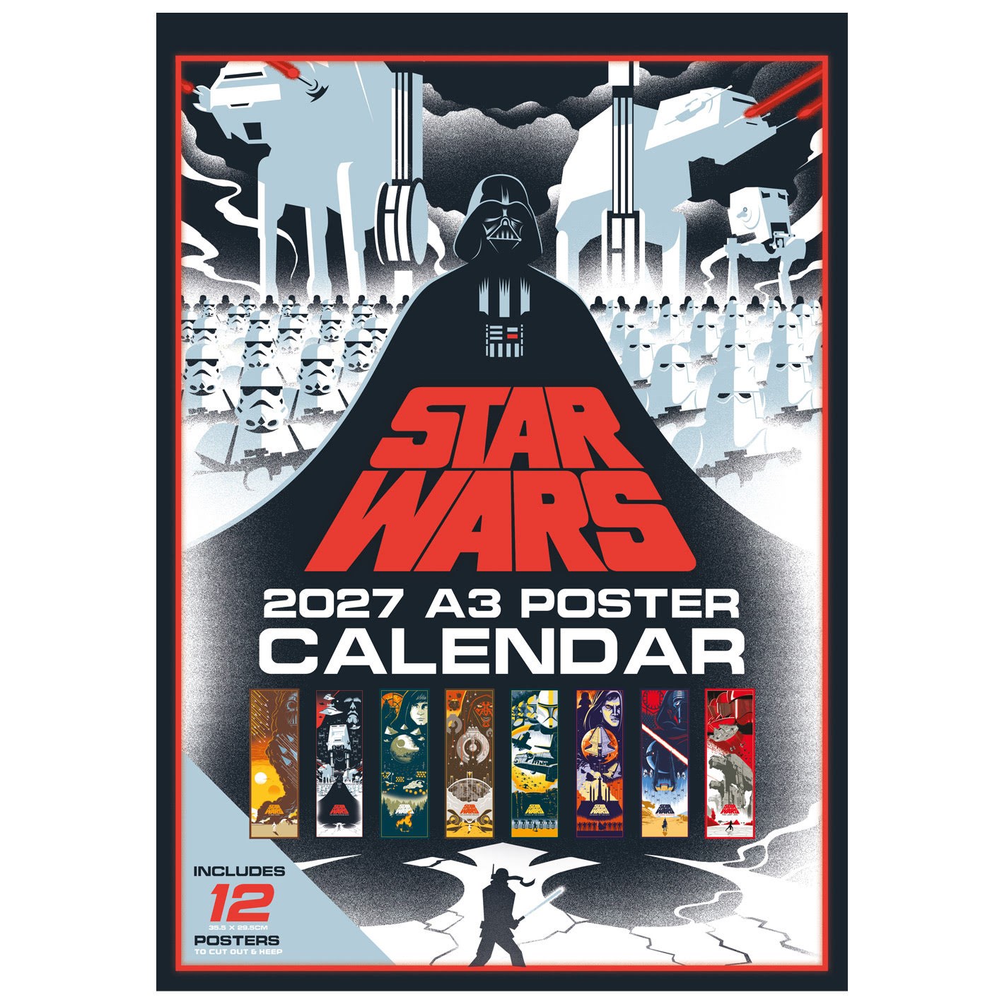 Pyramid STAR WARS A3 POSTER CALENDAR Julekalender C2511345