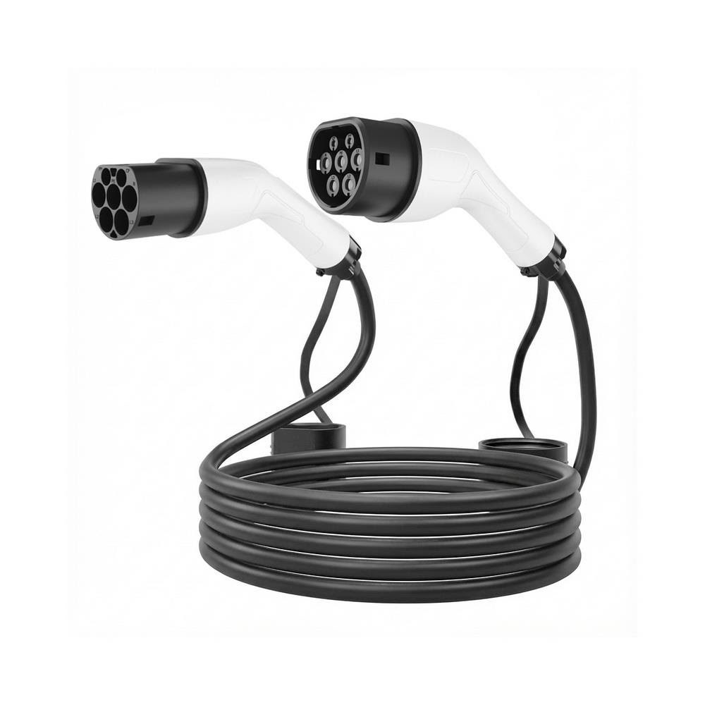 Gembird Ladekabel Type 2 32A 3-faset (22 KW) - 8 meter Ladeboks EV-T2MF-22KW-8M