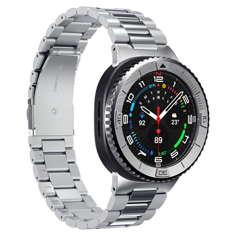 Spigen Bezel Tune (Pilot) - silver - Samsung Galaxy Watch 8 Classic 46mm