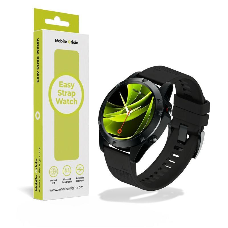 Mobile Origin Easy Strap Watch 22mm Black Smartwatch Tilbehør MO-ES22-BLK