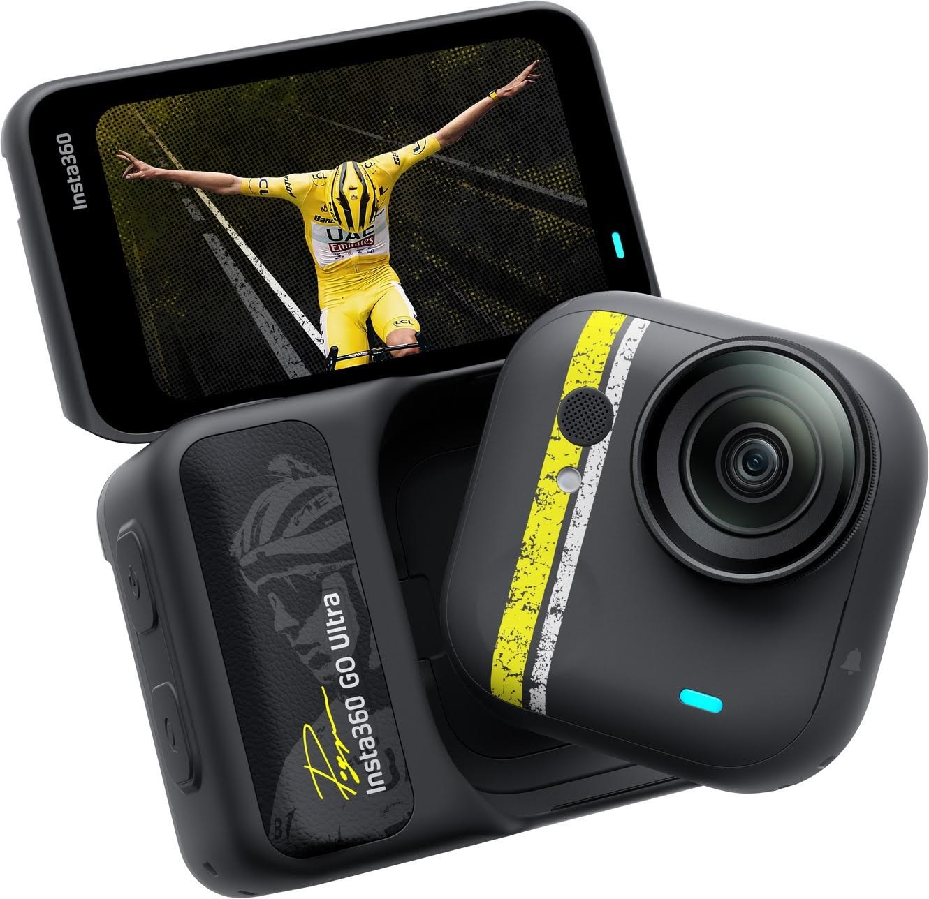 Insta360 GO Ultra Tadej Poga?ar Edition Action Kamera Sort 6977644766842