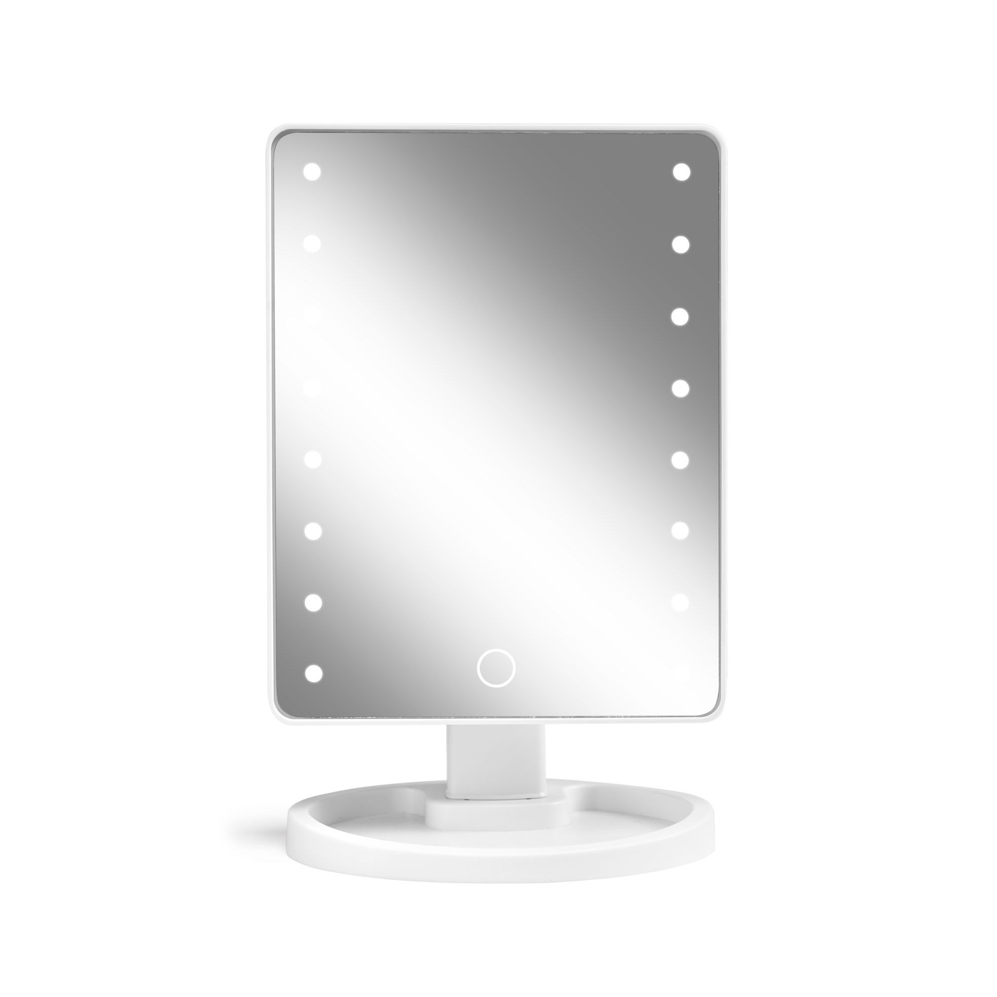 Gillian Jones Hollywoodspejl med Touch LED lys og USB-C Makeupspejl 10261-90