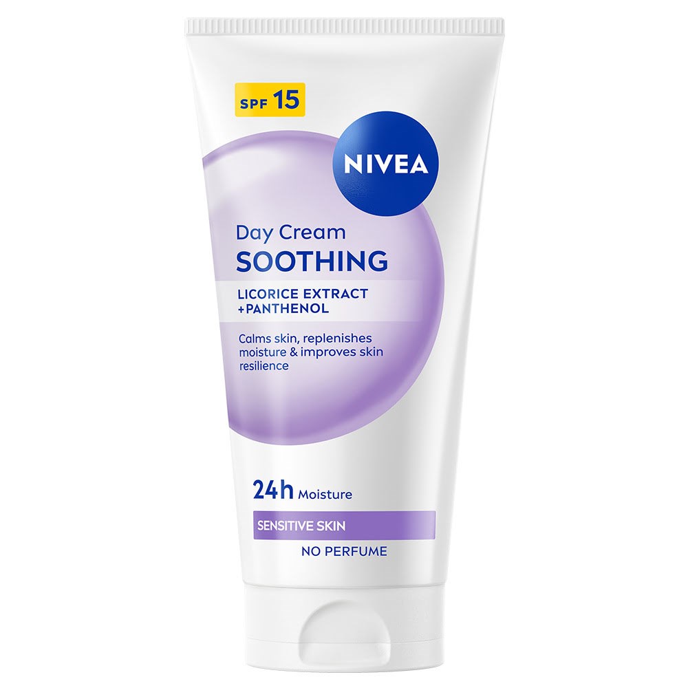 Nivea Soothing SPF 15 Day Cream Sensitive Skin 50 ml Ansigtspleje 4005808924417
