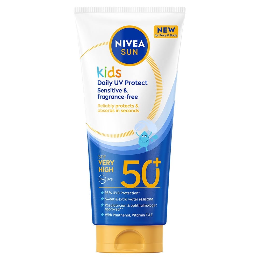 Nivea Kids Daily UV Protect SPF50+ 100ml Ansigtspleje 4006000229096