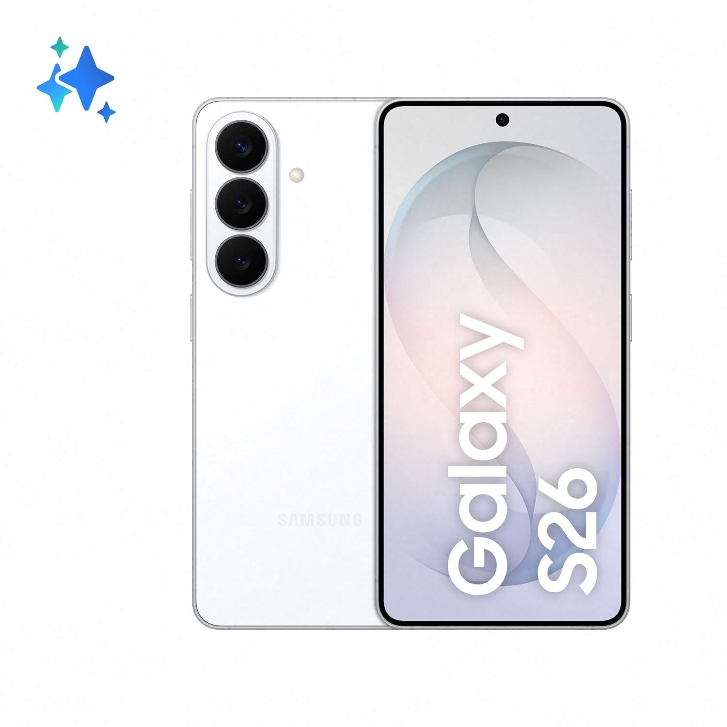 Samsung Galaxy S26 512GB/12GB - White Mobiltelefon Hvid SM-S942BZWHEUB