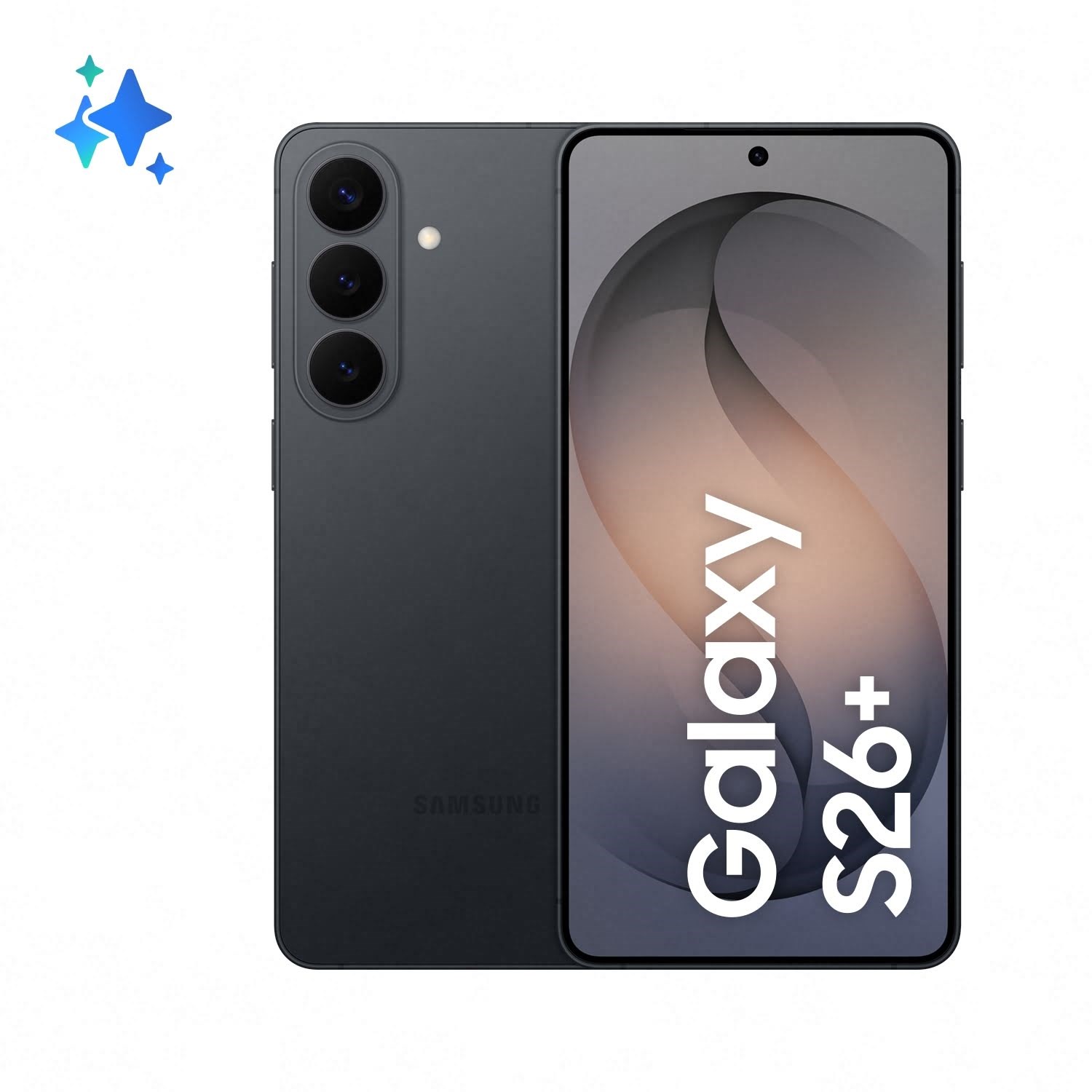 Samsung Galaxy S26+ 512GB/12GB - Black Mobiltelefon Sort SM-S947BZKGEUB