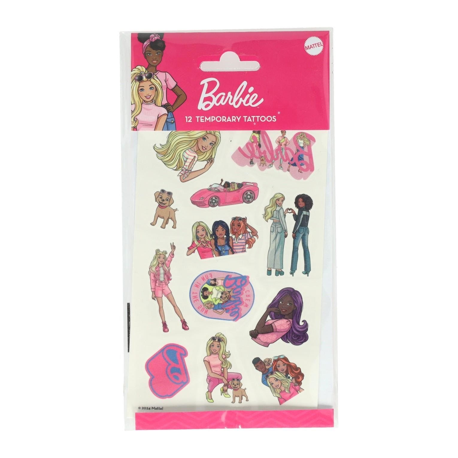 Creative Craft Group Tattoos Barbie 12 pcs. Kreativt Legetøj FP370159010